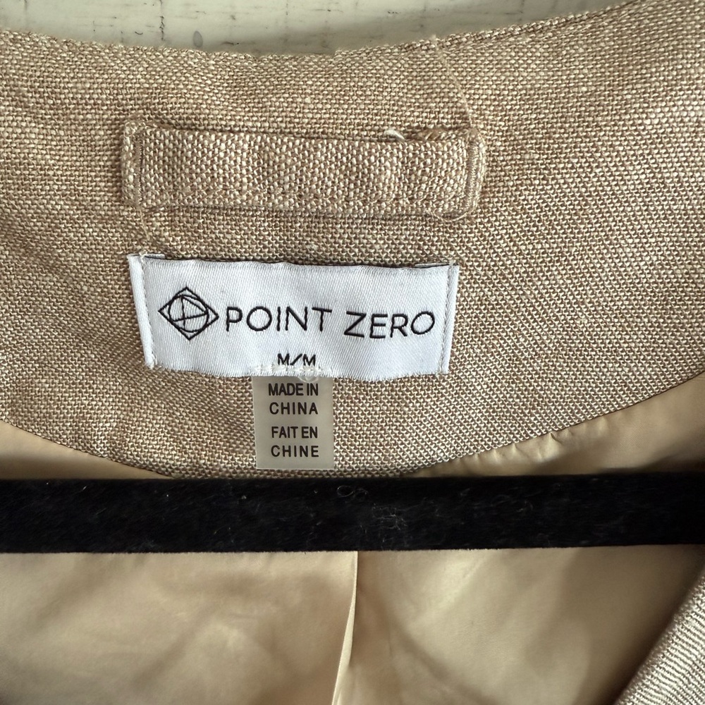 Point Zero Tan Textured Vest - Picture 3 of 3